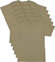 AR 670-1 Army Compliant Coyote Brown Mens Military T-Shirt Poly Cotton Multicam OCP Scorpion Uniform