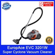 EuropAce EVC 3201W Super Cyclone Vacuum Cleaner. Strong 2000W Motor. HEPA Filter. Speed Control. Safety Mark Approved. 1 Year Warranty. aka EVC3201W