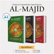 Al-quran Al MAJID Quran Almajid Waqf Translation Tajwid Color Al Quran HC A4 Large