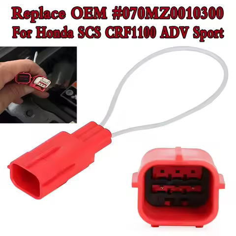 Replace OEM #070MZ0010300 For Honda SCS Service Check Short Connector CRF1100 ADV Sport Motorcycle H