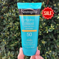 20% Sale!!! EXP.02/26 นูโทรจีนา โลชั่นกันแดดสูตรกันน้ำ (SPF30/50) (Neutrogena®) Hydro Boost Water Ge