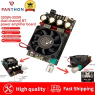 【💕คลังสินค้าพร้อม🎉】 Pthon ZK-3002B TPA3255บลูทูธ5.3เครื่องขยายเสียงดิจิตอลบอร์ดพลังสูง300WX2สเตอริโอ