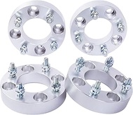DCVAMOUS 4PC 4x4 to 4x4 ATV Golf Cart Wheel Spacers 1.25 Inch with 1/2"x20 Studs 62mm Center Bore Co