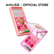 AMUSE Lip & Cheek Palette Phone Tanning Hello Kitty Limited Edition