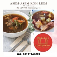 ASEM-ASEM KOH LIEM SEMARANG (2 PORSI)