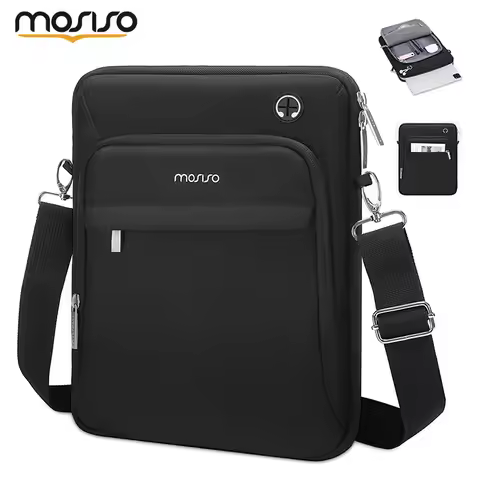 MOSISO 12.9 inch 360 Protective Tablet Sleeve for iPad Pro 13 M4 & iPad Air 13 M3 M2, iPad Pro 12.9 