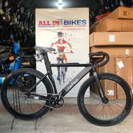 LuckRhino Fixie Bicycle Alloy Frame & Fork With Freebies ；