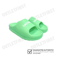 LACOSTE รุ่น MENS SERVE SLIDE 2.0 SLIDES CODE: 7-47CMA00151R7 รองเท้าแตะ รองเท้าผู้ชาย รองเท้าสลิปออ