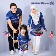 TSHIRT MERDEKA 2023 READY STOCK BLUE EDITION BY PRO APPAREL 