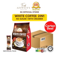 Kluang Mountain White Coffee 2in1 | 25gm x 15 sticks x 24packets | Carton Deal - by Food Affinity