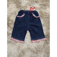 Tom&Jerry (2-5 Tahun) Short Pants Jean baby Girl "Tom Jeans"- Factory Defect