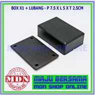 Box X1 Hole - Plastic Box P7.5 x W5 x H2.5 Cm