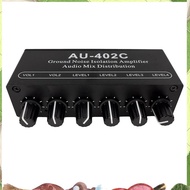 AU-402C Audio Mixed Distributor Signal Selector Switcher Replacement Spare Parts 4 Input 2 Output  T
