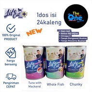 Makanan kucing lifecat / life cat + plus 1dos Life cat kaleng 1dos Life Cat Plus Lifecat+