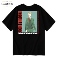 SPY X FAMILY LOID FORGER Anime T-shirt Original Japanese Distro Wibu Baju Anime T shirt Men Women Un