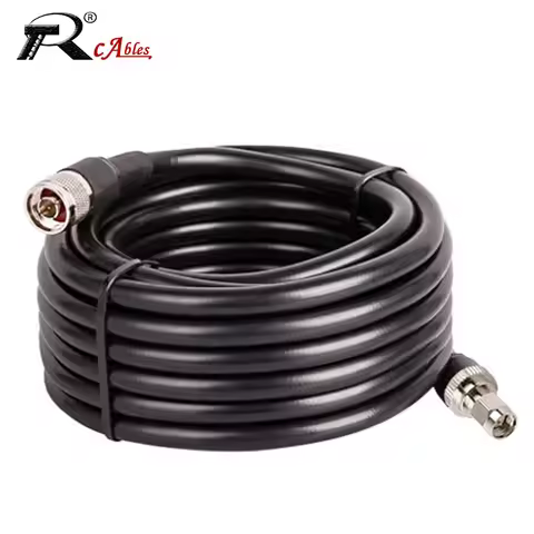 RF Coax LMR400 Cable SMA to N Male Jumper Pigtail Radio WIFI Extension Cable 4G LTE Cellular Amplifi