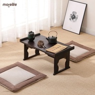 FS Furnitur antik Asia kaki lipat meja teh Lantai Jepang furnit