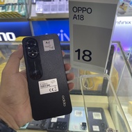 SECOND OPPO A18 4G RAM 8GB/128GB FULLSET GARANSI RESMI OPPO INDONESIA 100%