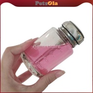 [PETSOLA] Nail Polish Remover Liquid Pump Dispenser Acetone Ethanol Bottle Clear