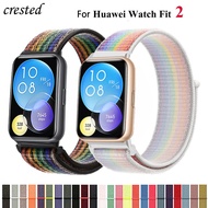 Nylon Band For Huawei Watch Fit 2 Strap Smartwatch Accessories Replacement Wristband Bracelet Correa
