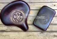 Jok motor , jok royal enfield , jok kulit royal enfield , jok custom
