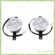 [BaositybbMY] 2 x LED Head Light For 110cc 125cc 150cc 200cc Quad 4 Wheeler Go Kart ATV