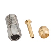 Shimano Hydraulic Brake connecting Bolt Unit Flare Nut unit BR-M395 w/ Bolt, Olive and Pin, Y8H59801