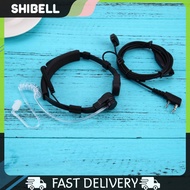 Radio Earpiece Headphone 2 Pin Covert Acoustic Tube Earpiece Headset Mic Accessories for Baofeng UV5