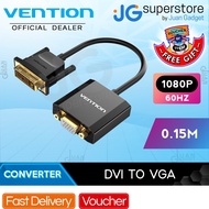 Vention DVI 1080p 60Hz DVI to VGA 0.15-Meter Gold Plated (EBABB) Video Converter