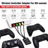 【New release】 Retroscar Blueretro Wireless Game Controller Adapter For Nintendo Gamecube Console Converter For Switch Pro/ps5/ps4 Joystick