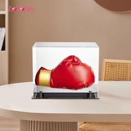 [Lohobby] Acrylic Boxing Glove Display Case Equipment Protector Father's Day Unique