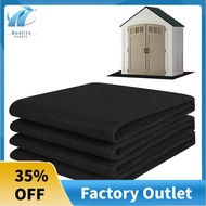Washable Outdoor Storage Shed Floor Mat-6 X 4 FT Waterproof Carport Mat, Furniture Pad with Non-Slip