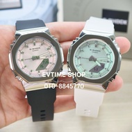 100% ORIGINAL CASIO WOMEN G-SHOCK GM-S2110SR-1A / GM-S2110SR-7A / GM-S2110SR / GM-S2110 STAINLESS ST