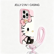 Hello Kitty Adorable Cute Casing Oppo Reno 15F 15 Pro Max A6T Pro 5G A6X 14F A3X A5I A5 Pro A5 2025 