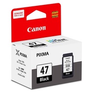 ตลับหมึก CANON PG-47BK For Canon : Pixma E400 / E410 / E480