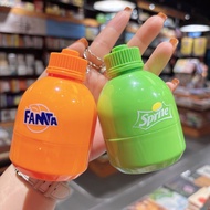 Creative Toy Mini Soda Fidget Spinner Cola Sprite Keychain Grab Machine Small Ornaments Cute Style