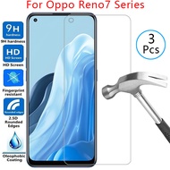 Case for oppo reno 7 7z lite be covered tempered glass on opp opo appo reno7 4g 5g z reno7z 7se 7lit