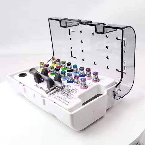 High Quality Screwdriver Tools Dental Implant Torque Wrench Ratchet 10-70NCM with Drivers & Wrench K