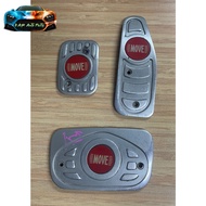 DAIHATSU L9 AUTO MANUAL MOVE MIRA KAKI PEDAL (1 SET 3 PCS) Accessories 💯IMPORT FROM Japan ✅✅