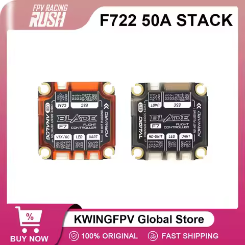 RUSHFPV RUSH BLADE V2 Stack F722 Analog Flight Controller F7 FC & BLADE Sport 50A F4 128K 4IN1 ESC F