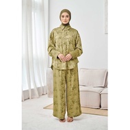 SHE DAZZLE Liliana Set In Olive Green