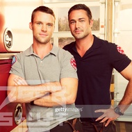 [ZGGB] Chicago Fire Flame Same Chicago Fire Two-Color Printing Loose Lapel Men's POLO 310