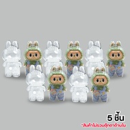 【พร้อมส่งจากไทย】บู้ฟักทอง labubu เคสอะคริลิคใส สำหรับใส่ เคสป้องกัน Halloween labubu V1 V2 100% กันร