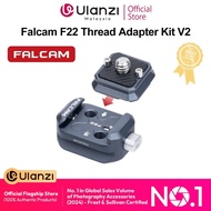 FALCAM F22 ADAPTER PLATE AND BASE 1/4'' THREAD V2 F22A4404 / F22A4403