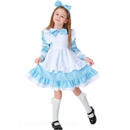 Alice in wonderland Kids cosplay Costume premium Imported Alice dress