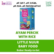 Little Nuur Ayam Percik Makanan Bayi Bubur Ready To Eat Eatalian Express Baby food 100g Babyfood Bub