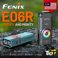 FENIX E06R - 700 Lumen 3-in-1 Keychain Flashlight With UV Light & Red Laser Pointer - ORIGINAL - Rea