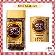 Coffee Nescafe Gold Blend 80g + Eco &amp; System Pack (Refill) 55g [Direct from Japan/Made in Japan]