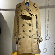 BURBERRY BLUE LABEL風衣外套-卡其色