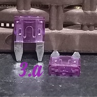 Mini low ampere fuse small blade fuse 1a 2a 3a 4a 5a 7.5a car fuse